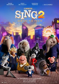 locandina del film SING 2 - SEMPRE PIU' FORTE