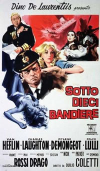 locandina del film SOTTO DIECI BANDIERE