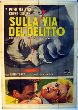locandina del film SULLA VIA DEL DELITTO