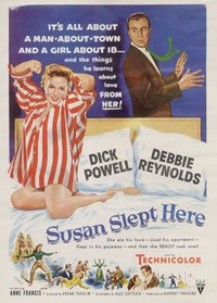 locandina del film SUSANNA HA DORMITO QUI