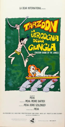 locandina del film TARZOON, LA VERGOGNA DELLA GIUNGLA