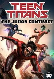 locandina del film TEEN TITANS - THE JUDAS CONTRACT