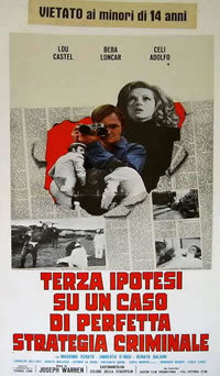 locandina del film TERZA IPOTESI SU UN CASO DI PERFETTA STRATEGIA CRIMINALE