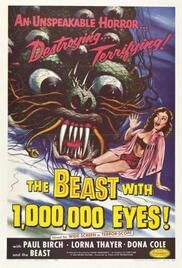 locandina del film THE BEAST WITH A MILLION EYES