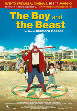 locandina del film THE BOY AND THE BEAST