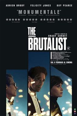 locandina del film THE BRUTALIST