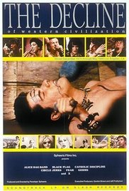 locandina del film THE DECLINE OF WESTERN CIVILIZATION