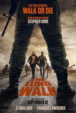 locandina del film THE LONG WALK (2025)