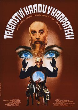 locandina del film THE MYSTERIOUS CASTLE IN THE CARPATHIANS