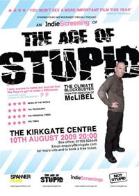 locandina del film THE AGE OF STUPID