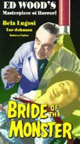 locandina del film THE BRIDE OF THE MONSTER