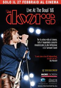 locandina del film THE DOORS LIVE AT THE BOWL '68