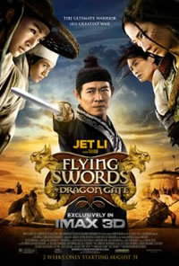 locandina del film THE FLYING SWORDS OF DRAGON GATE