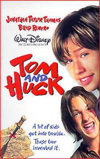 locandina del film LE AVVENTURE DI TOM SAWYER E HUCK FINN