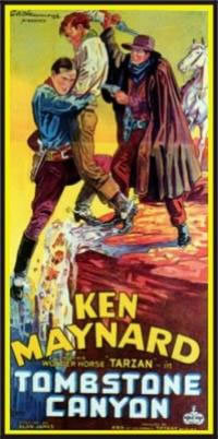 locandina del film TOMBSTONE CANYON