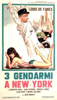 locandina del film TRE GENDARMI A NEW YORK