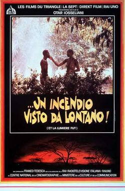 locandina del film UN INCENDIO VISTO DA LONTANO