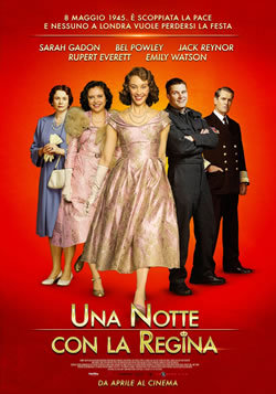 locandina del film UNA NOTTE CON LA REGINA