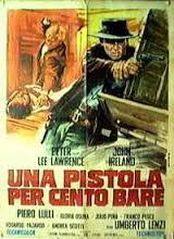 locandina del film UNA PISTOLA PER CENTO BARE
