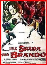 locandina del film UNA SPADA PER BRANDO