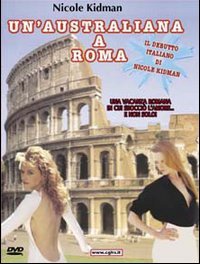 locandina del film UN'AUSTRALIANA A ROMA