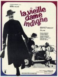 locandina del film UNA VECCHIA SIGNORA INDEGNA