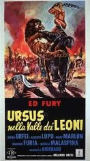 locandina del film URSUS NELLA VALLE DEI LEONI