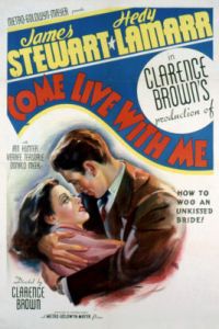 locandina del film VIENI A VIVERE CON ME