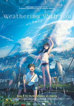 locandina del film WEATHERING WITH YOU - LA RAGAZZA DEL TEMPO