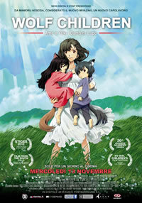 locandina del film WOLF CHILDREN