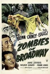 locandina del film ZOMBIES ON BROADWAY
