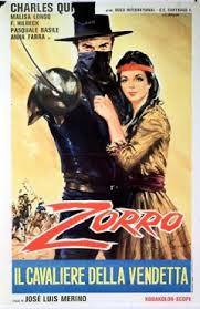 locandina del film ZORRO E IL CAVALIERE DELLA VENDETTA