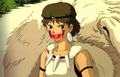 Immagine tratta dal film PRINCIPESSA MONONOKE