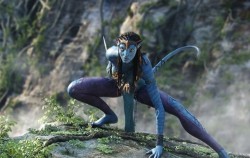 Zoe Saldana in Avatar