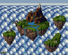 Le montagne fluttuanti di Chrono Trigger